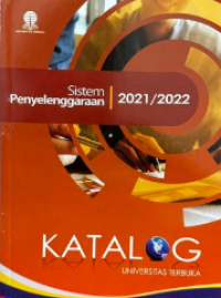 Image of Katalog Sistem Penyelenggaraan 2021/ 2022